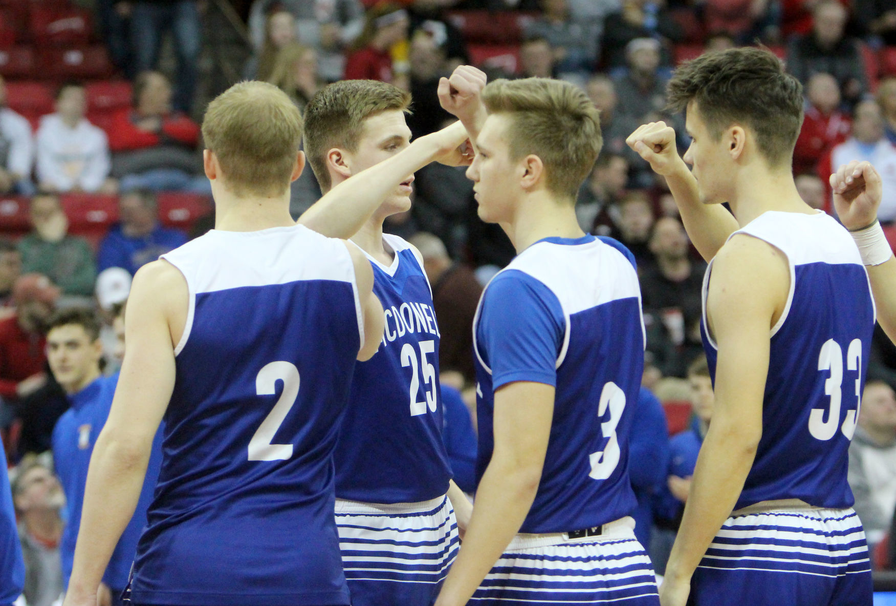 McDonell boys basketball vs Sheboygan Area Lutheran 3-15-19